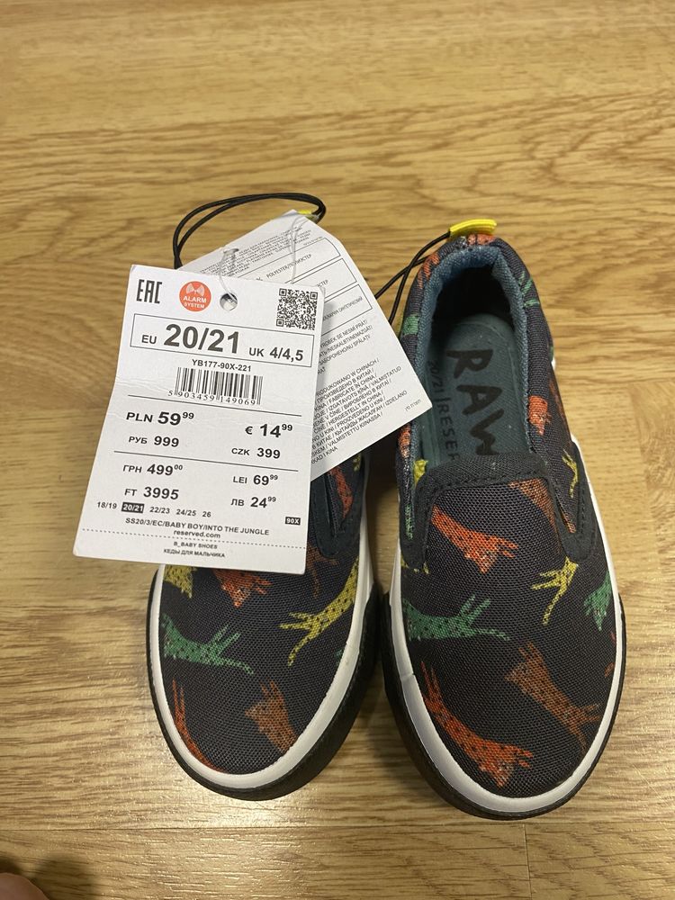 Кеды, макасины, слипоны Reserved, Converse 21 22 размер, стелька 14