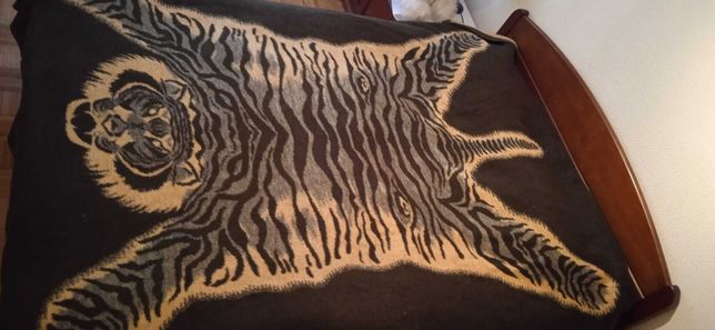 Cobertor cama de casal tigre