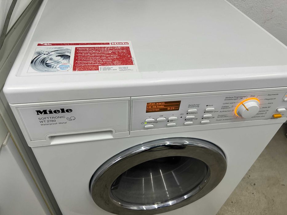 Pralko suszarka MIELE WT 2780 plaster miodu  super stan Pralka