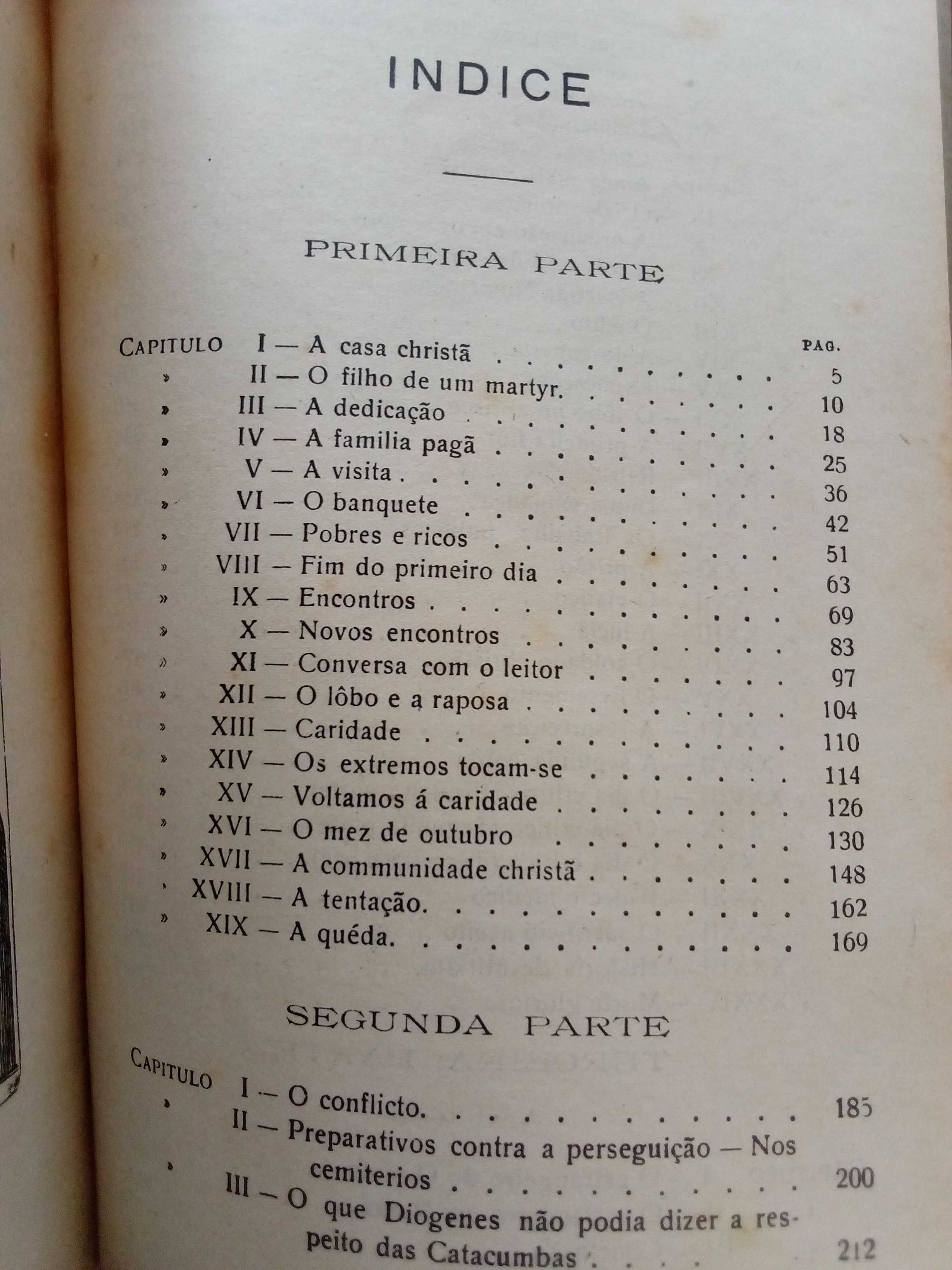 Cardeal Wiseman - Fabíola ou a Egreja das Catacumbas