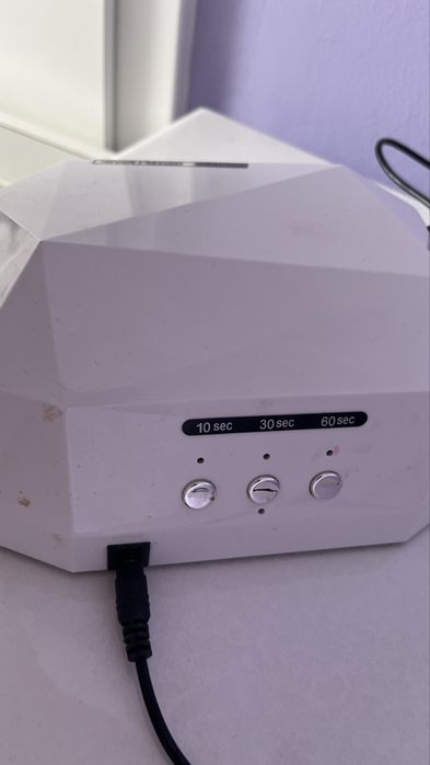 Lampa LED do paznokci + GRATIS zestaw do przedłużania paznokci