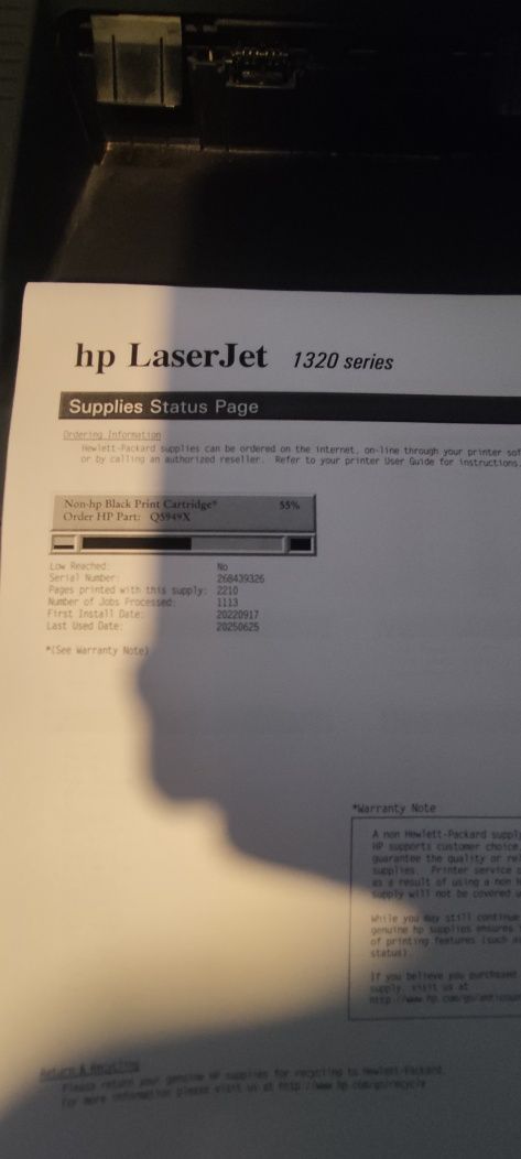 Drukarka laser Jet 1320