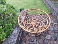 fotel ogrodowy rattan