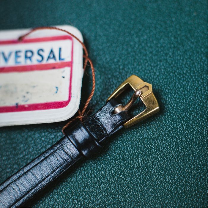 Relogio Universal Geneve Polerouter em Ouro 18k - NOS - Circa 1960