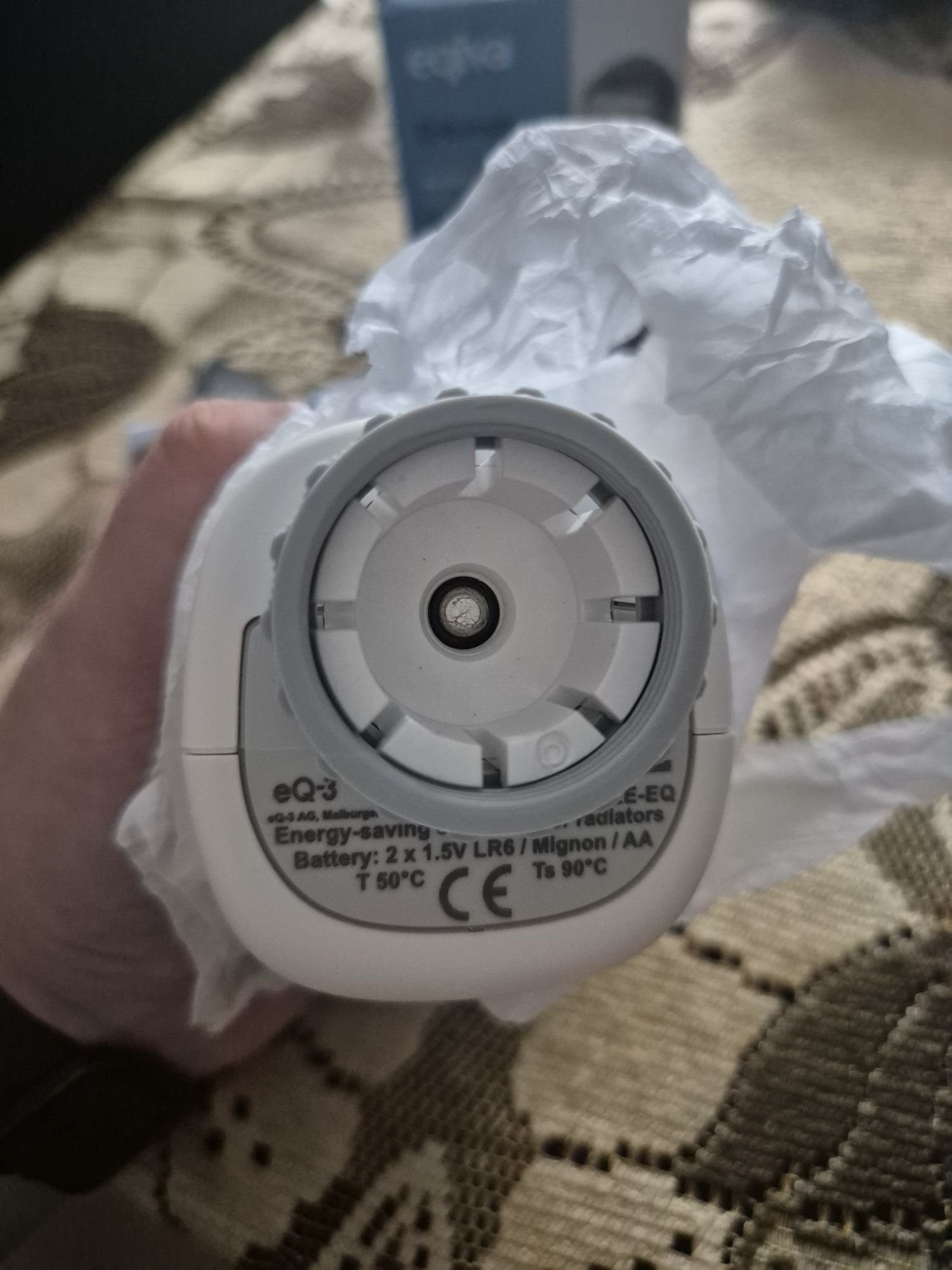 Inteligentny termostat grzejnikowy Bluetooth