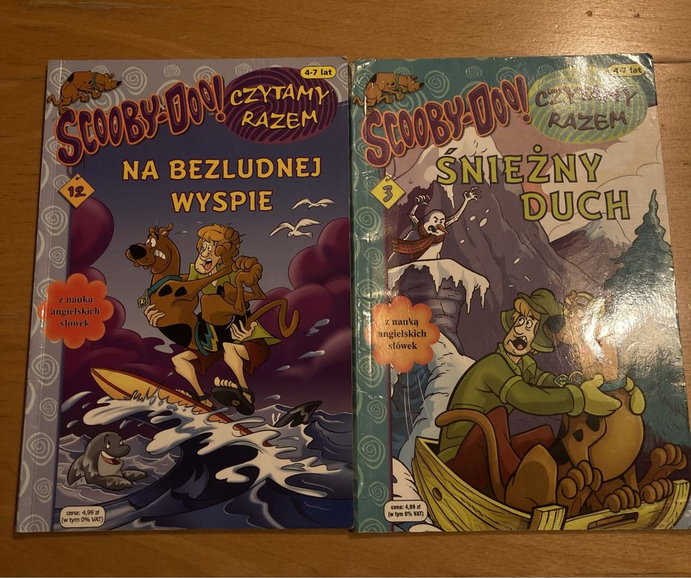 Scooby Doo nauka czytania czytamy