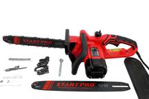 Электропила Start Pro SCS/E-2970 ( 2 шини, 2 цепи) гарантия 36 мес.