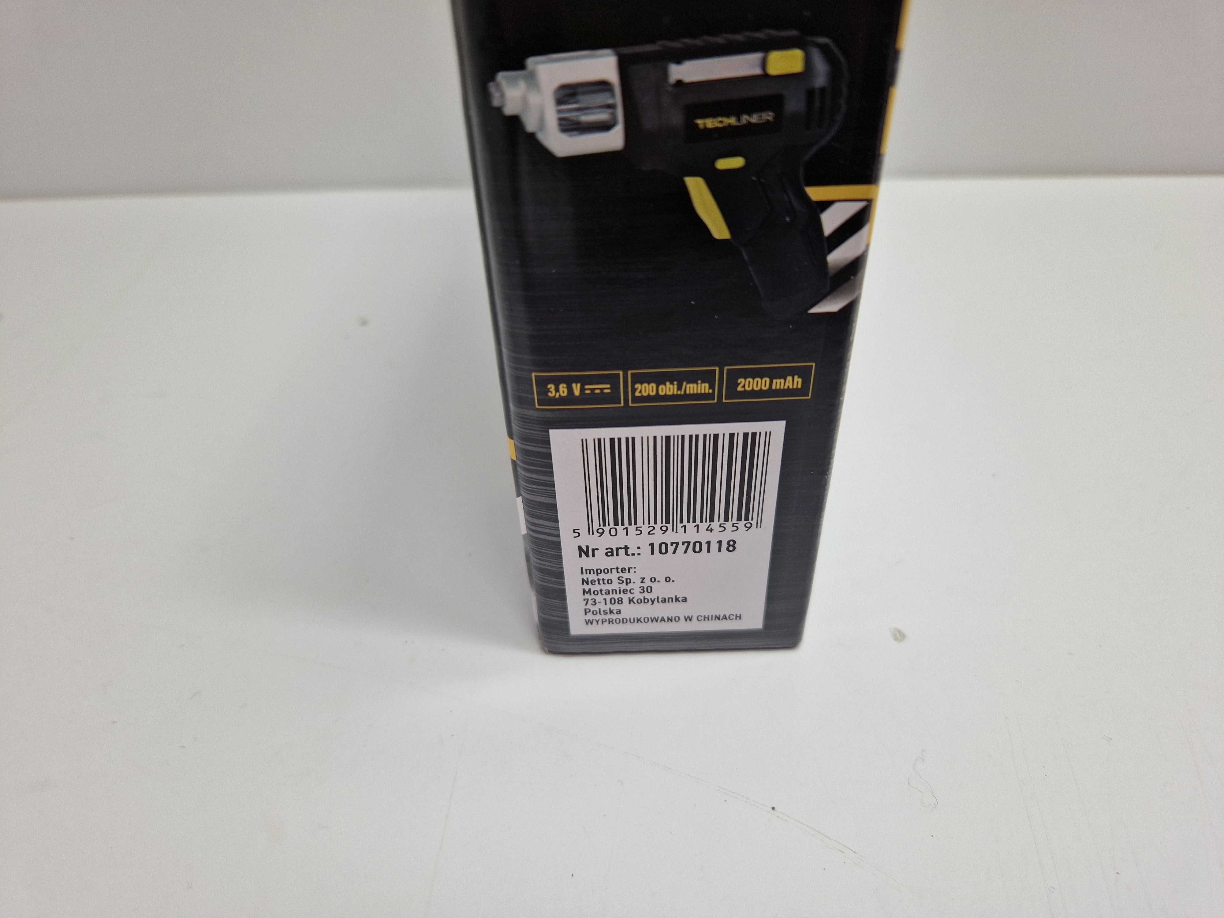 Techliner wkrętak akumulatorowy PLSL-165C