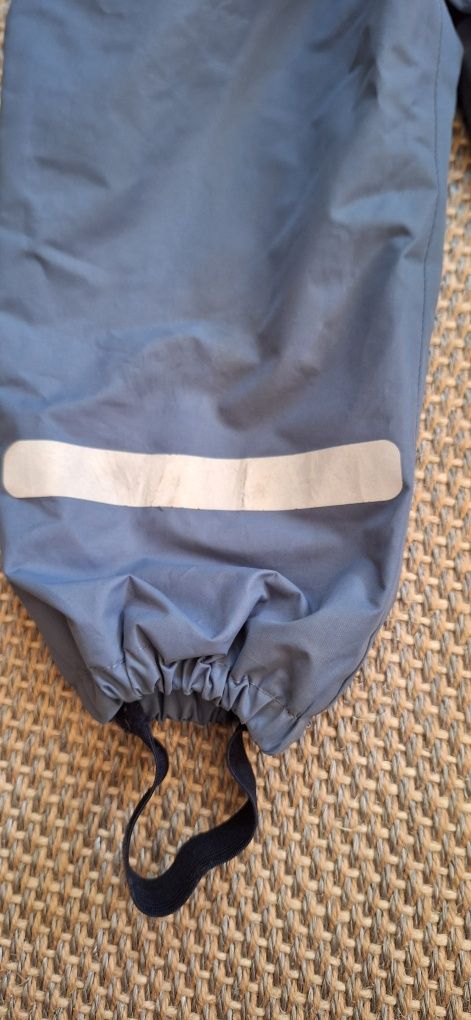 Ocieplane spodnie przeciwdeszczowe Tchibo rozmiar 86-92