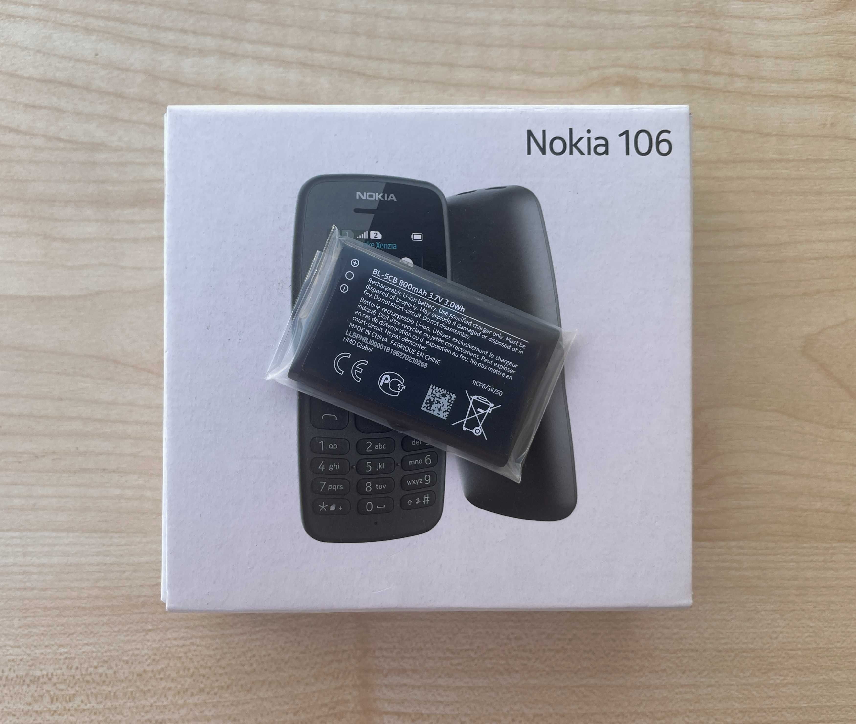 Аккумулятор Nokia BL-5CB 800 mAh 3.7V  3.0Wh  Оригинал!