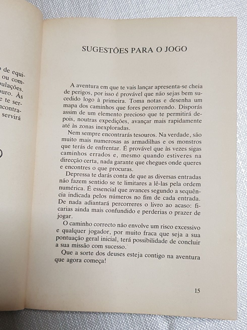 Livro O Templo do Terror - usado