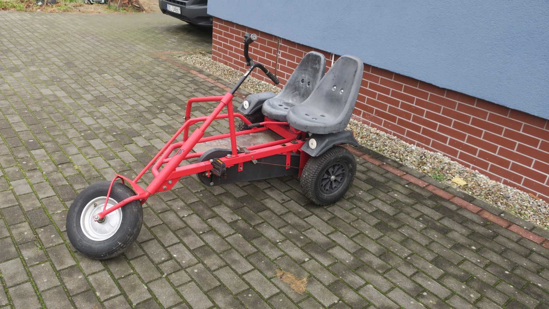 Gokart na pedały DINO - 2 osobowy
