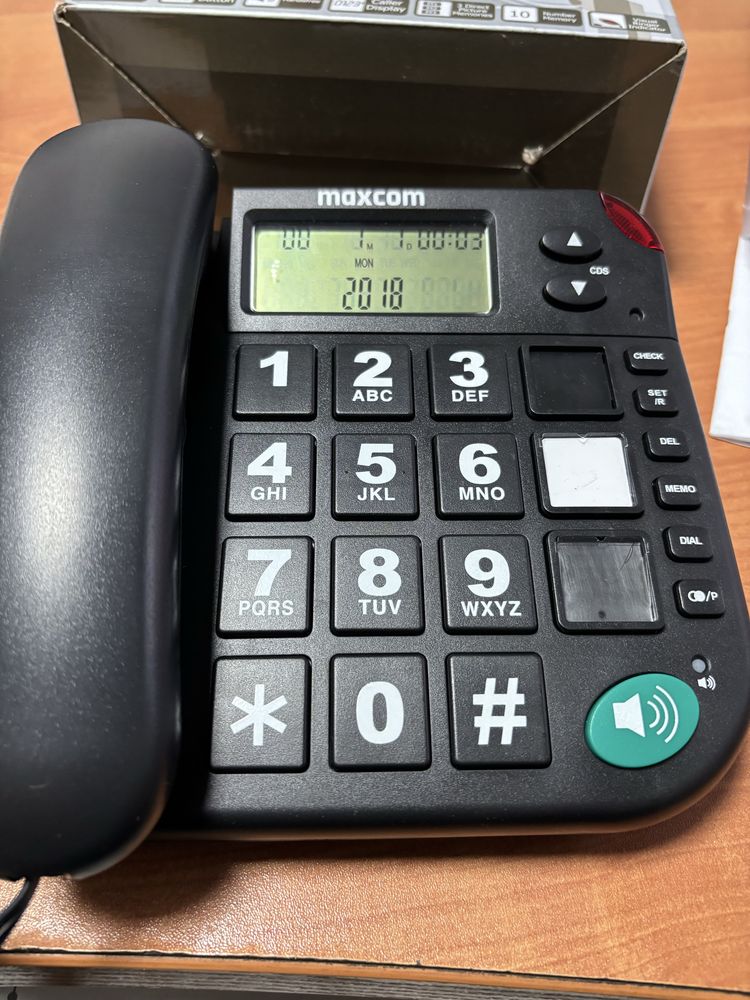 Maxcom kxt 480 telefon stacjonarny