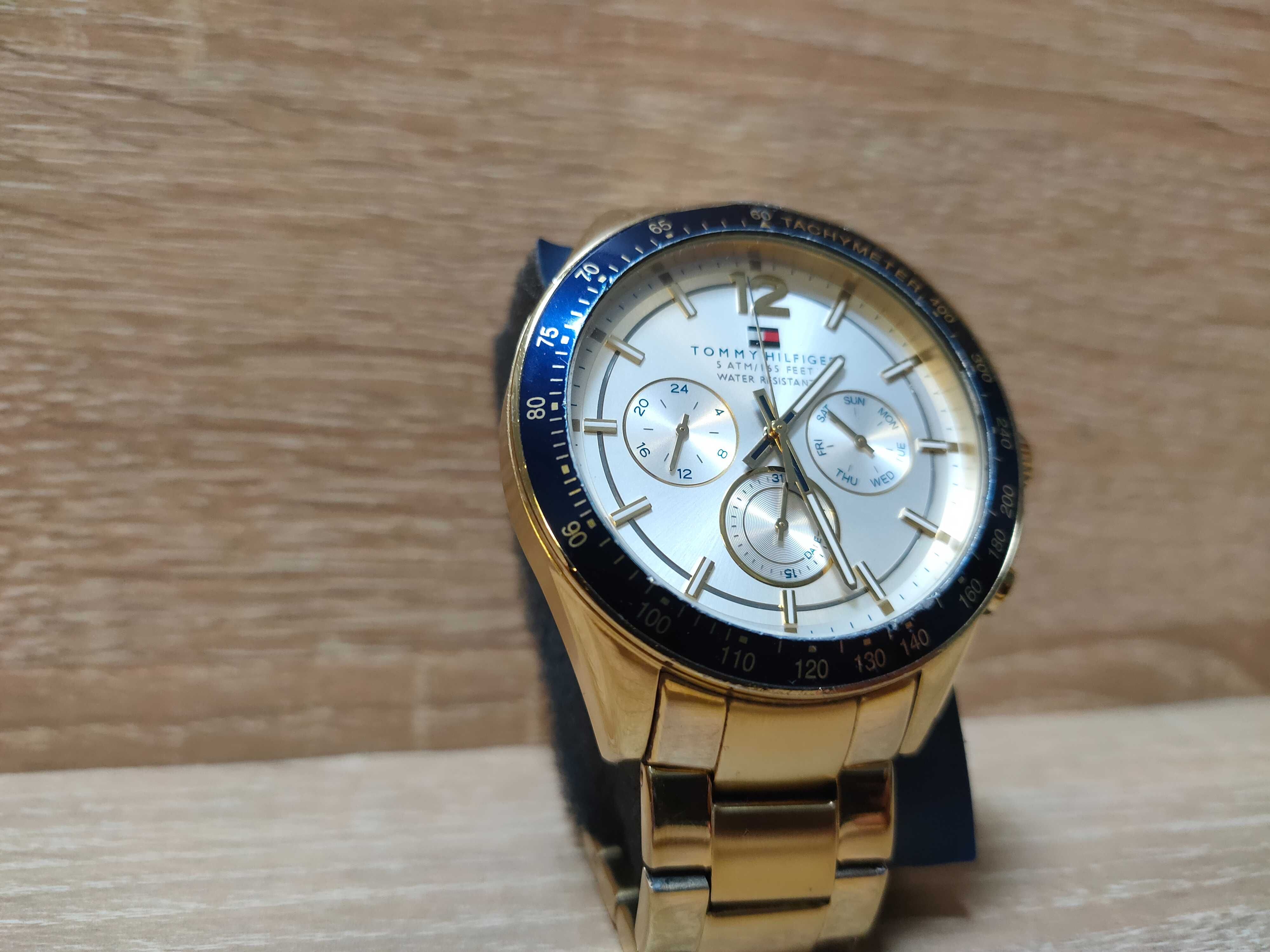 Tommy Hilfiger zegarek męski złoty