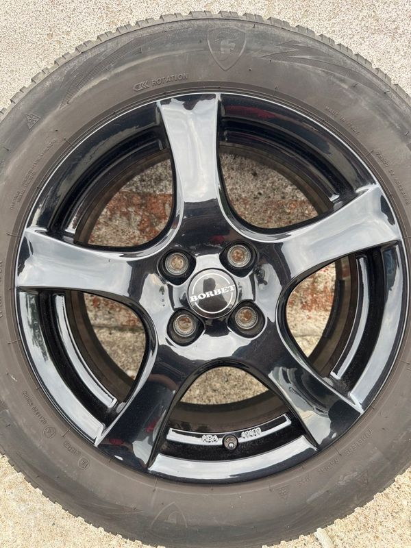 Felgi Borbet F black Ford Volvo Peugeot Citroen 4x108 r16