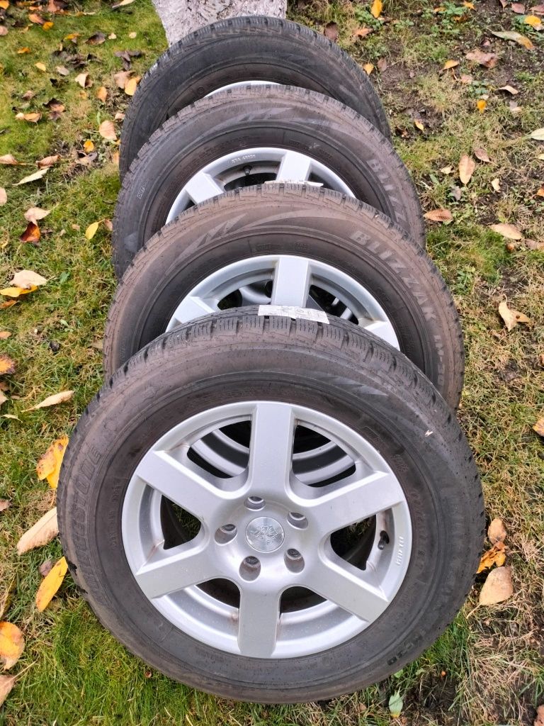 Bridgestone Blizzak 195/65R15 5x112 alufelgi z oponami zimowe opony