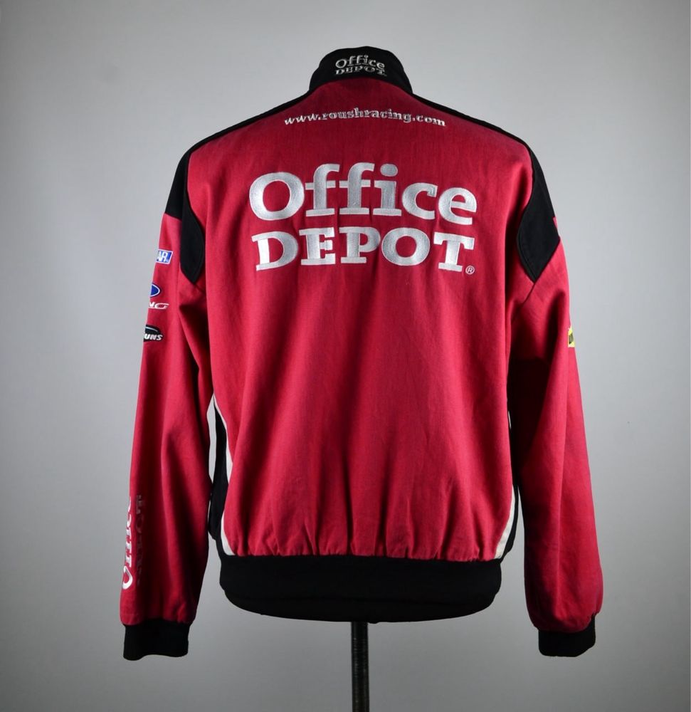 Мото Куртка vintage Office Depot/Coca Cola Ford