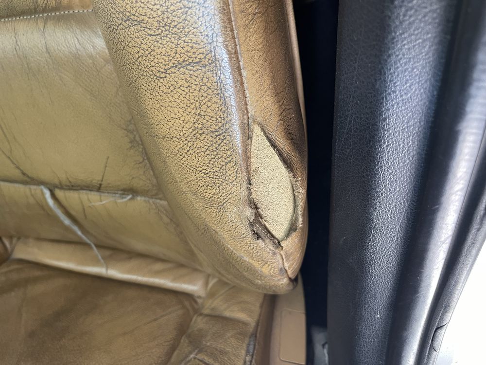 Wnętrze środek e36 sedan beżowe grzane