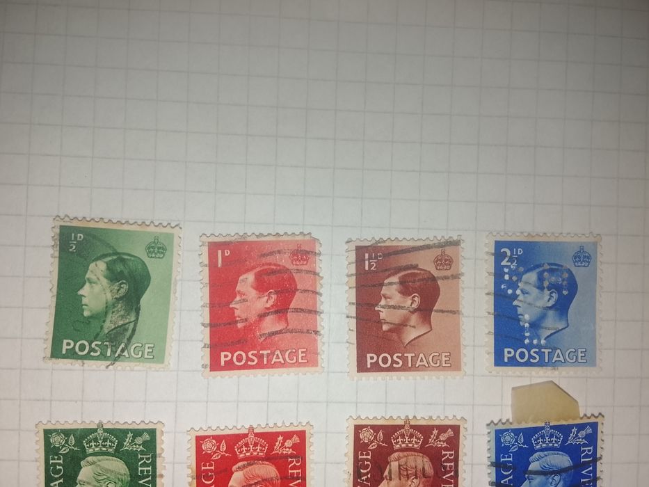 Почтовые марки..