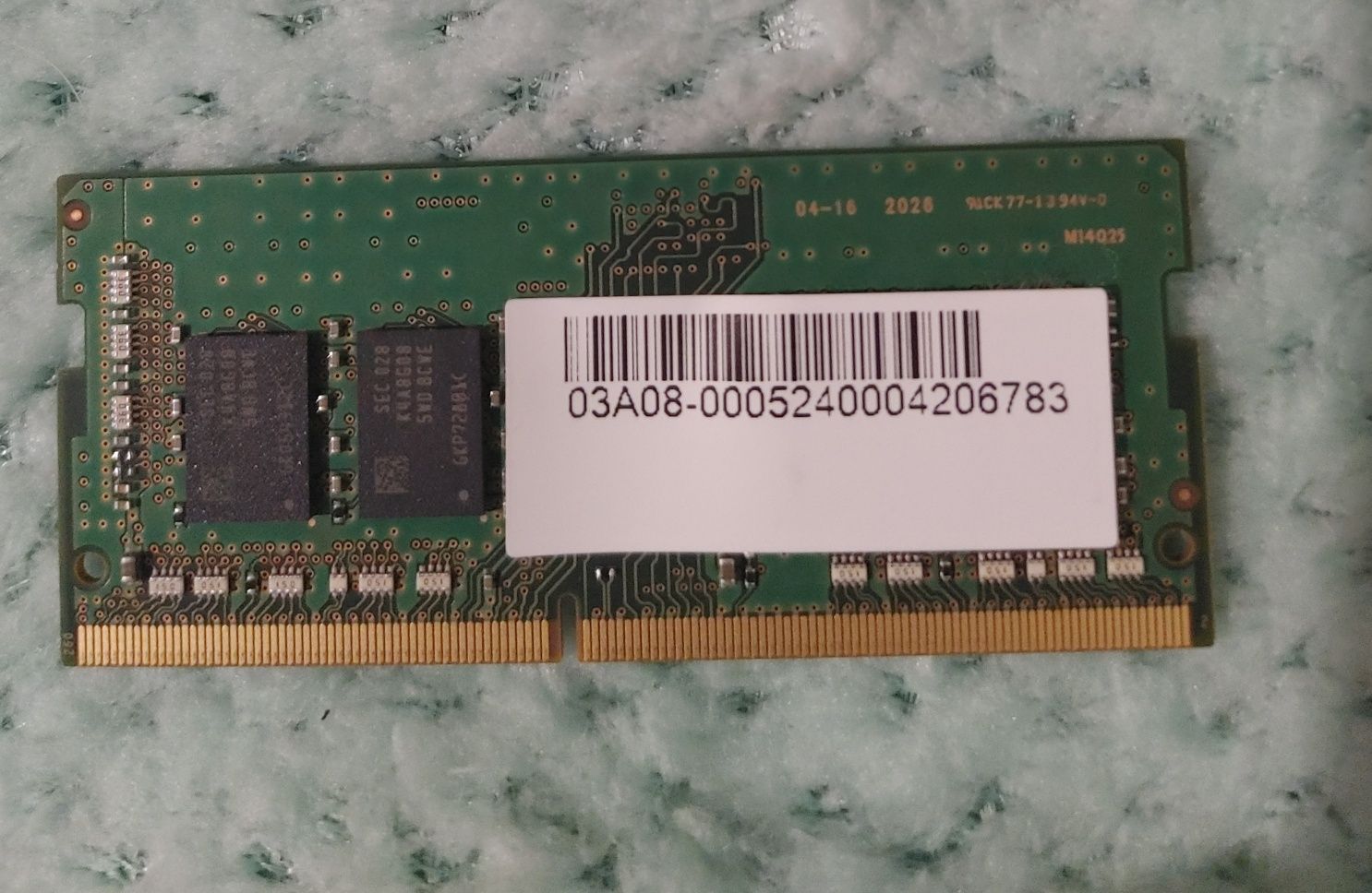 Samsung 2x8 DDR 4 3200MHz