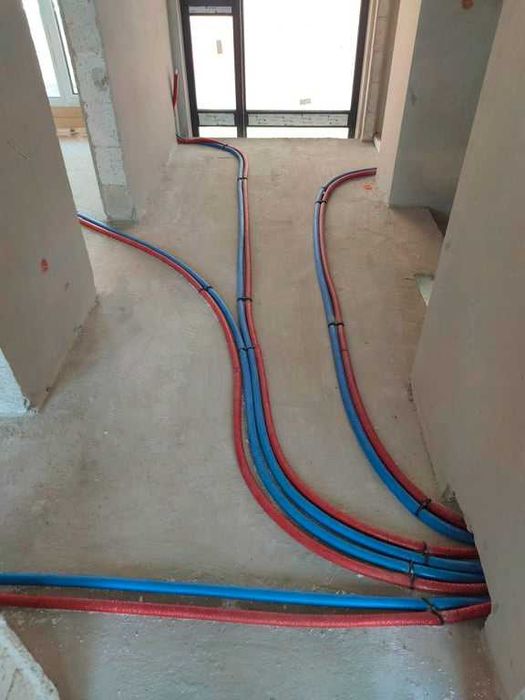 Kompleksowe instalacje sanitarne, podłogówka, wod-kan CO, pompy ciepła