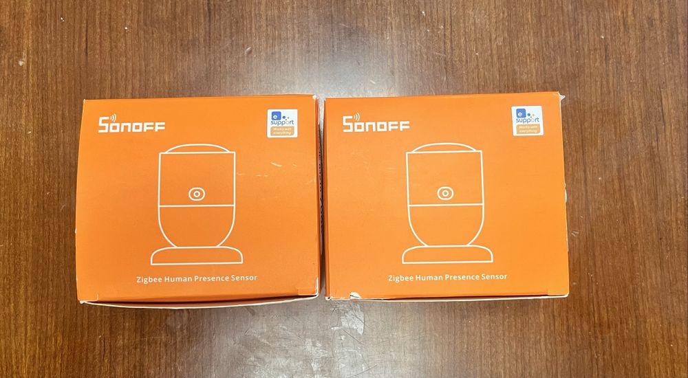 2 SONOFF Zigbee SNZB-06P, sensor de movimento inteligente