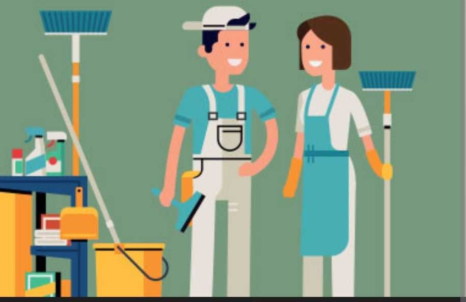 Limpezas (casas, apartamentos , escadas etc)