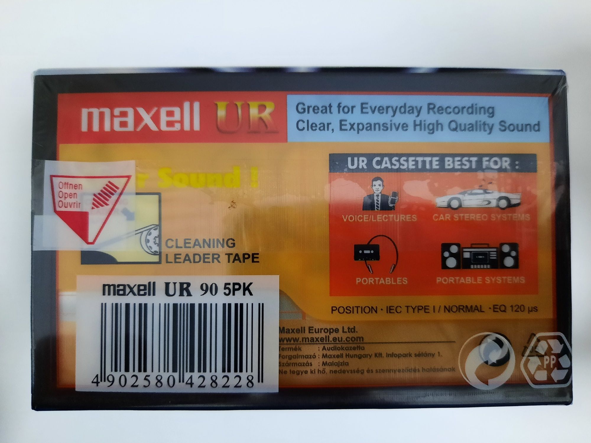 Cassete Maxell UR 90