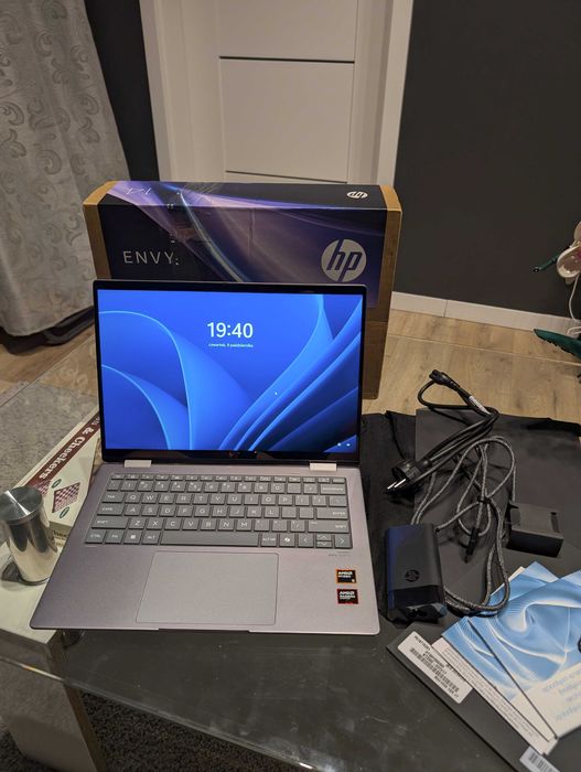 Laptop 2w1 HP Envy x360 R5 8640HS 16GB RAM 512GB Win11 Gwarancja 2l.