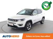 Jeep Compass 4x4 automat skóra LED navi klima auto panorama kamera i czujniki park