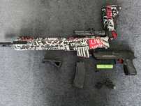 Karabin-pistolet na kulki żelowe automat.