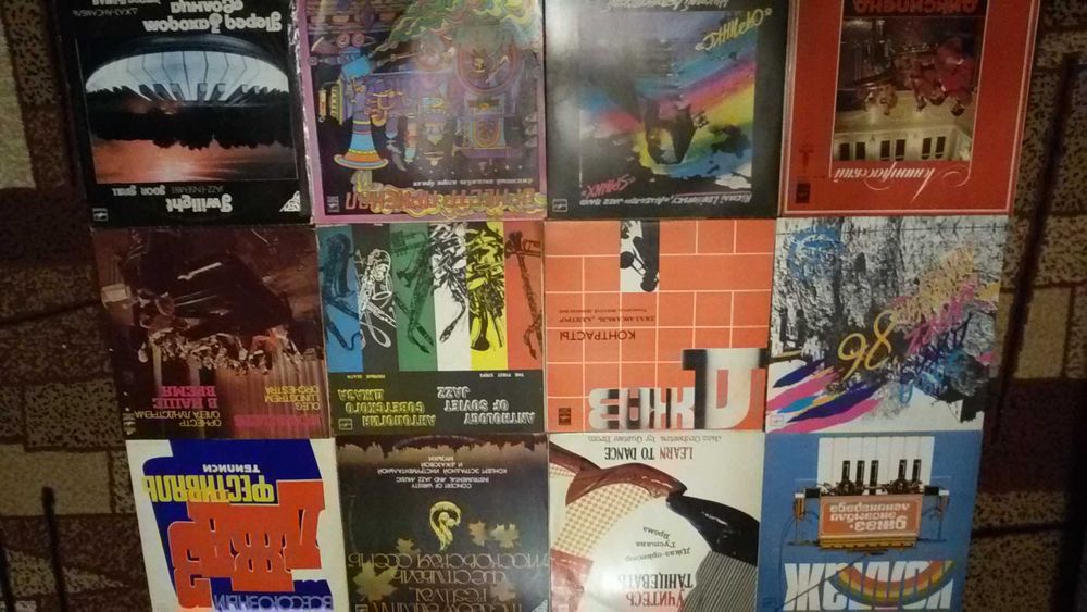 Пластинки джаз.Мелодия