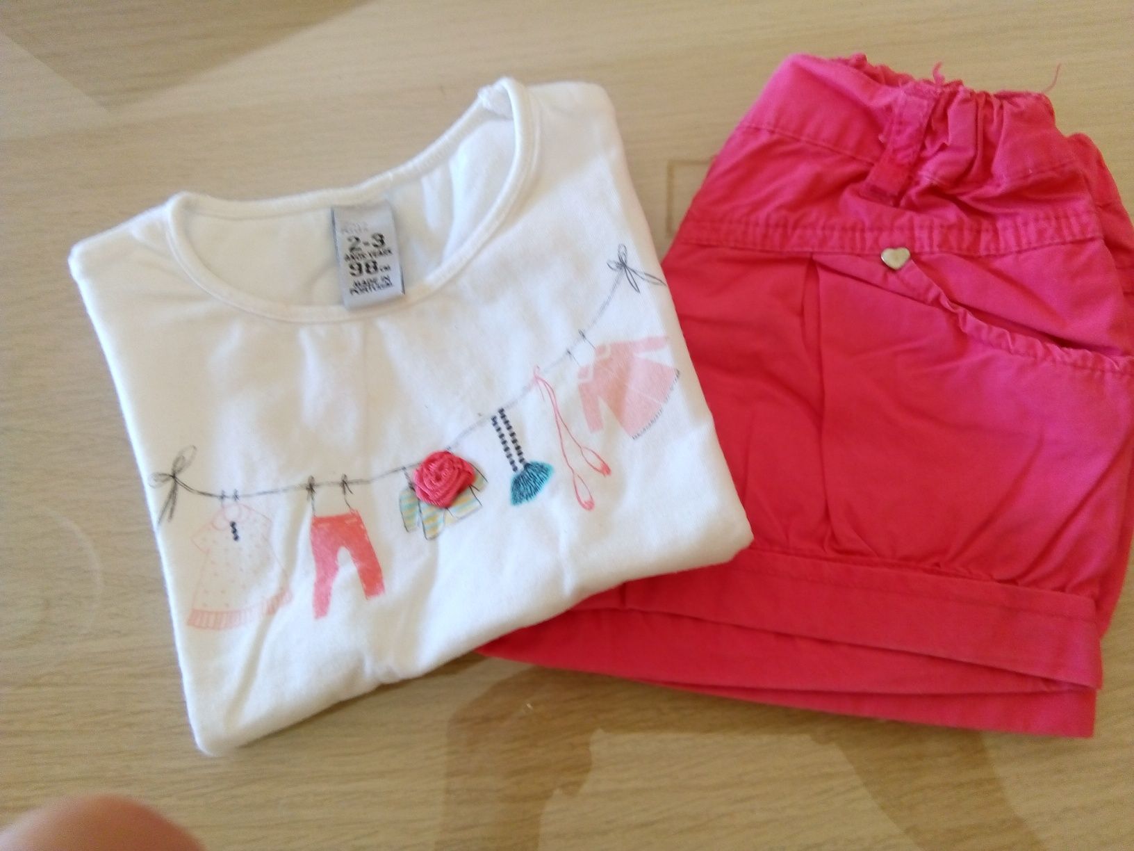 Conjunto de menina Zara 2/3 anos