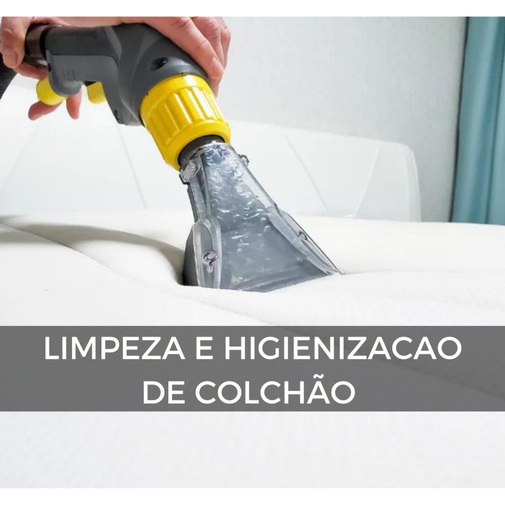 LIMPEZA E HIGIENIZAÇÃO DE SOFÁS E COLCHÕES TAPETES