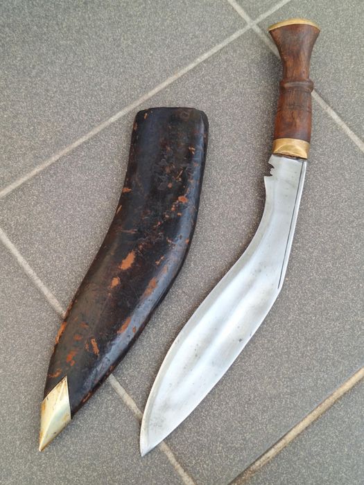 Stare Kukri Nepal nóż Gurkhów