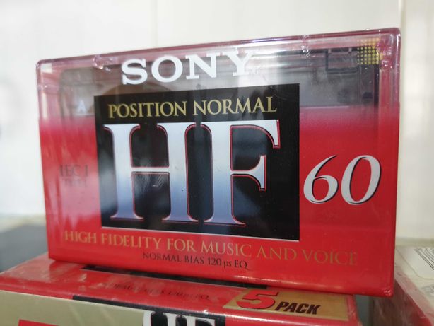 Cassetes virgens Sony HF 60