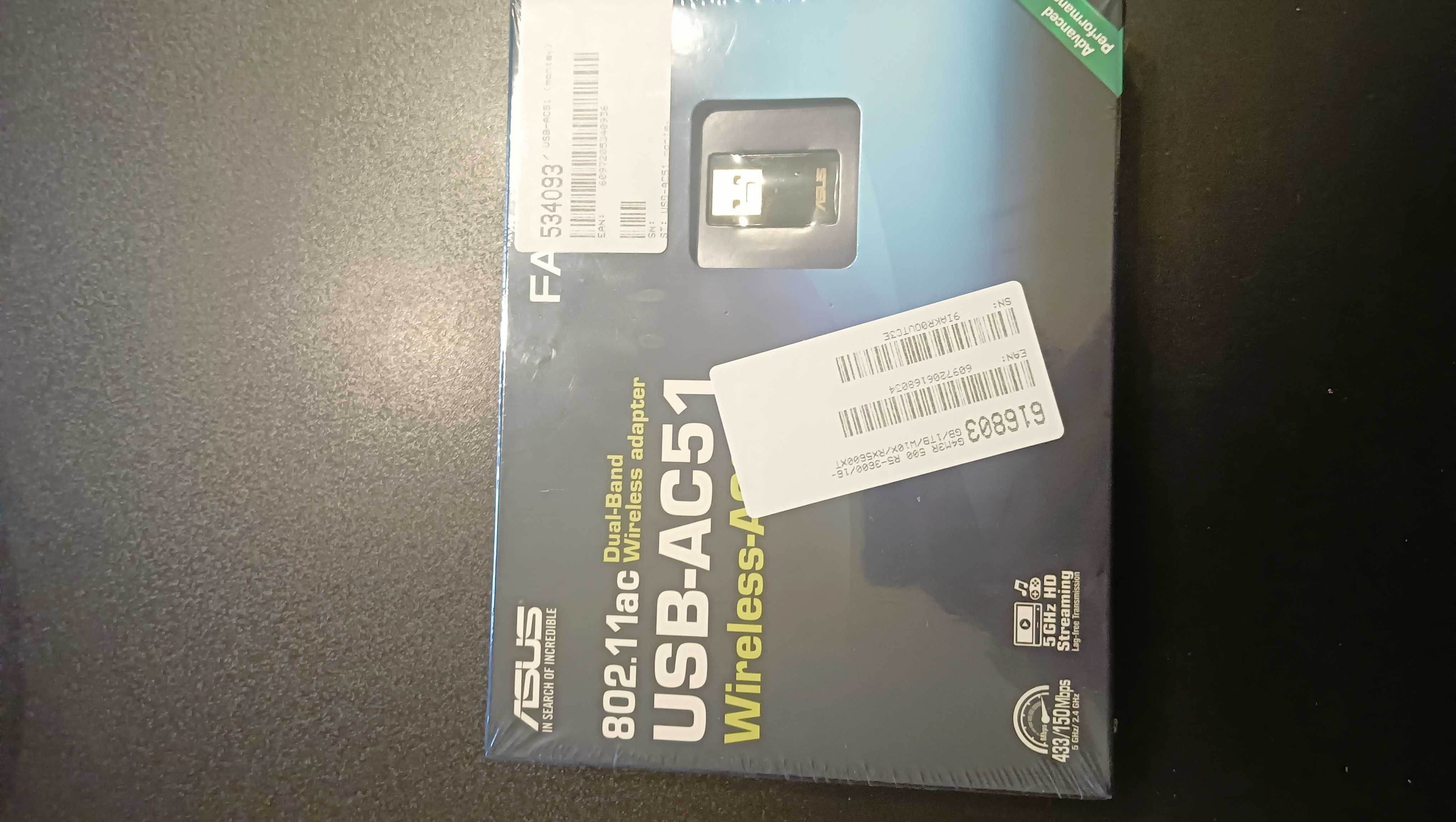 asus usb-ac51 , dual-band adapter