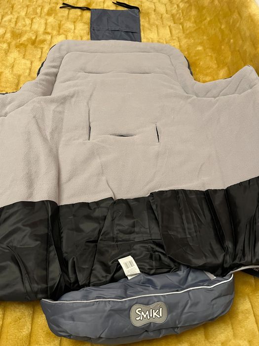 Śpiworek Smiki uniwersalny do wózka sanek nowy