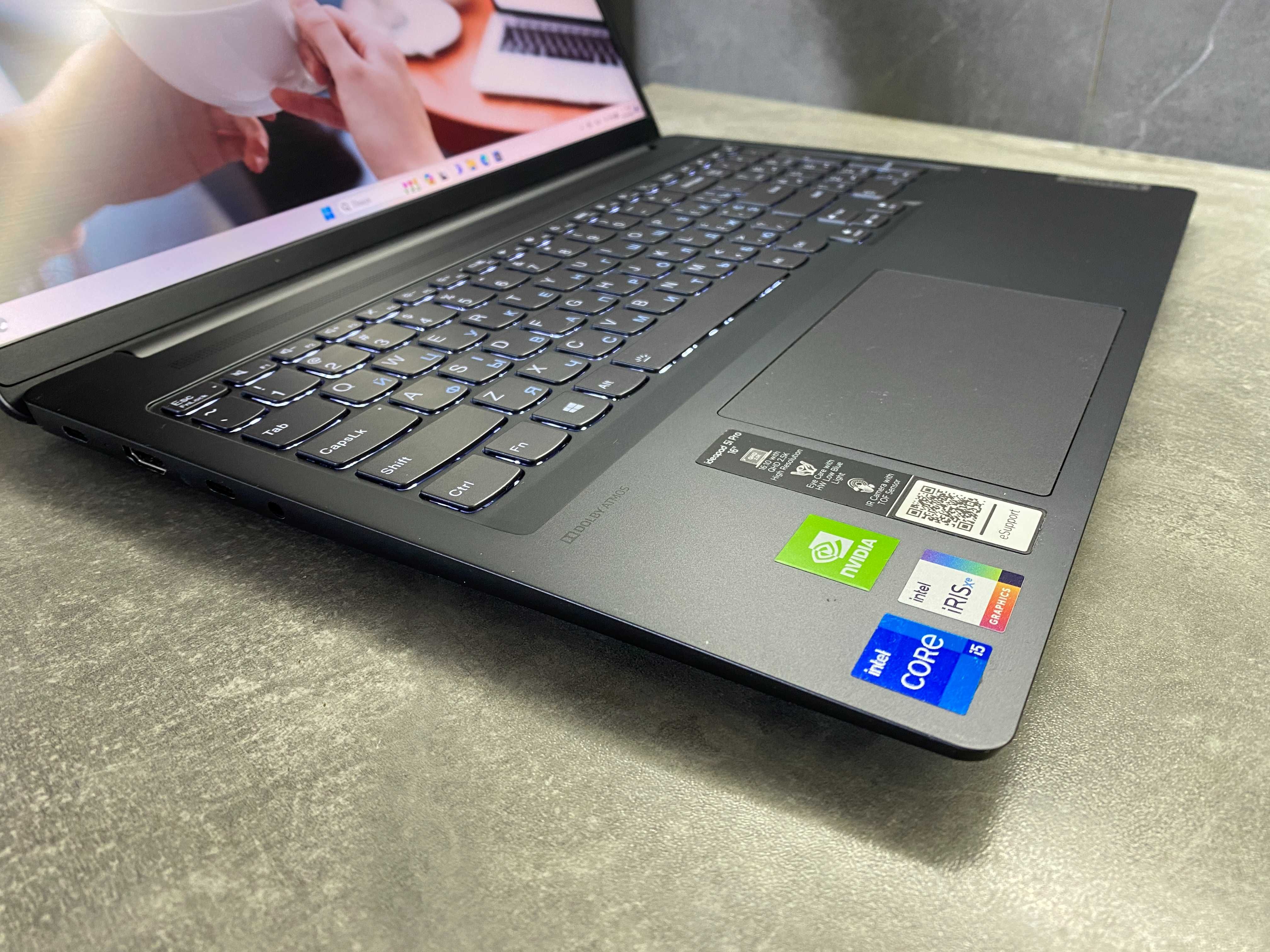 Ноутбук Lenovo 16 2,5K/MX 450/i5-11