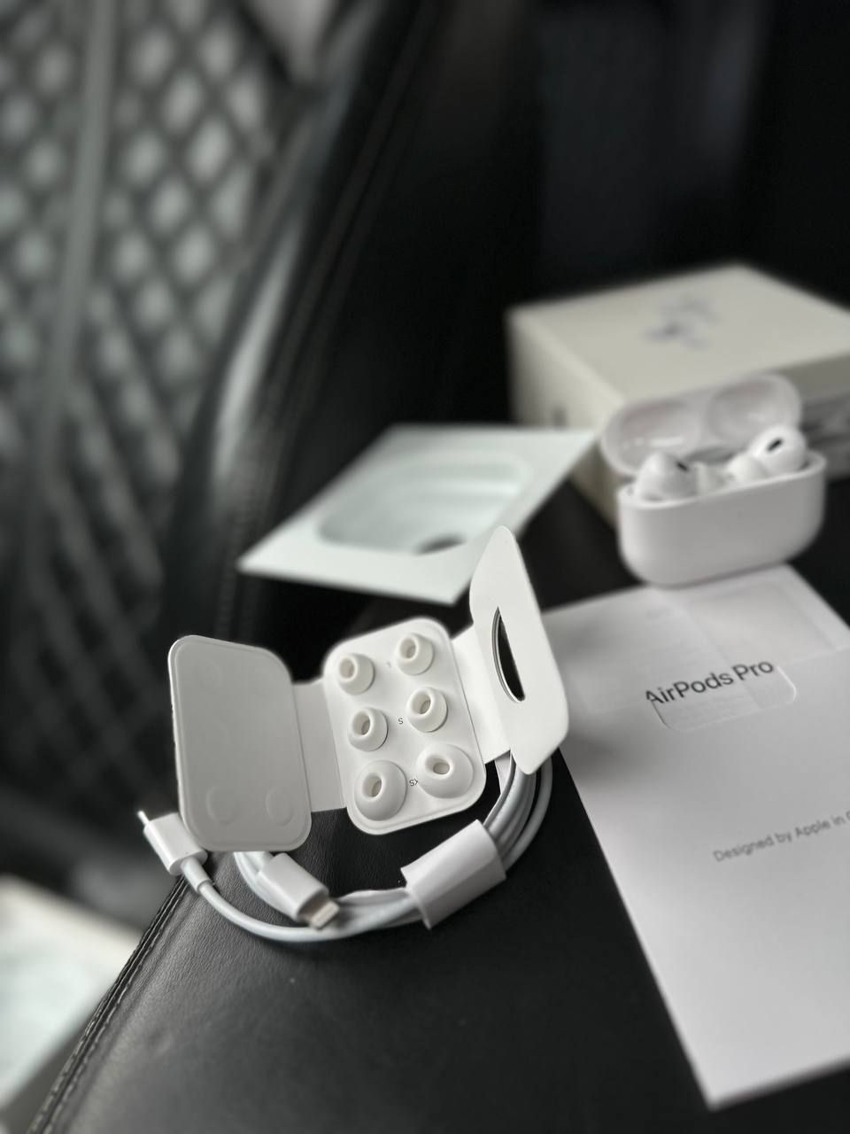 Навушники apple AirPods pro 2 full якості + чохол в подарунок