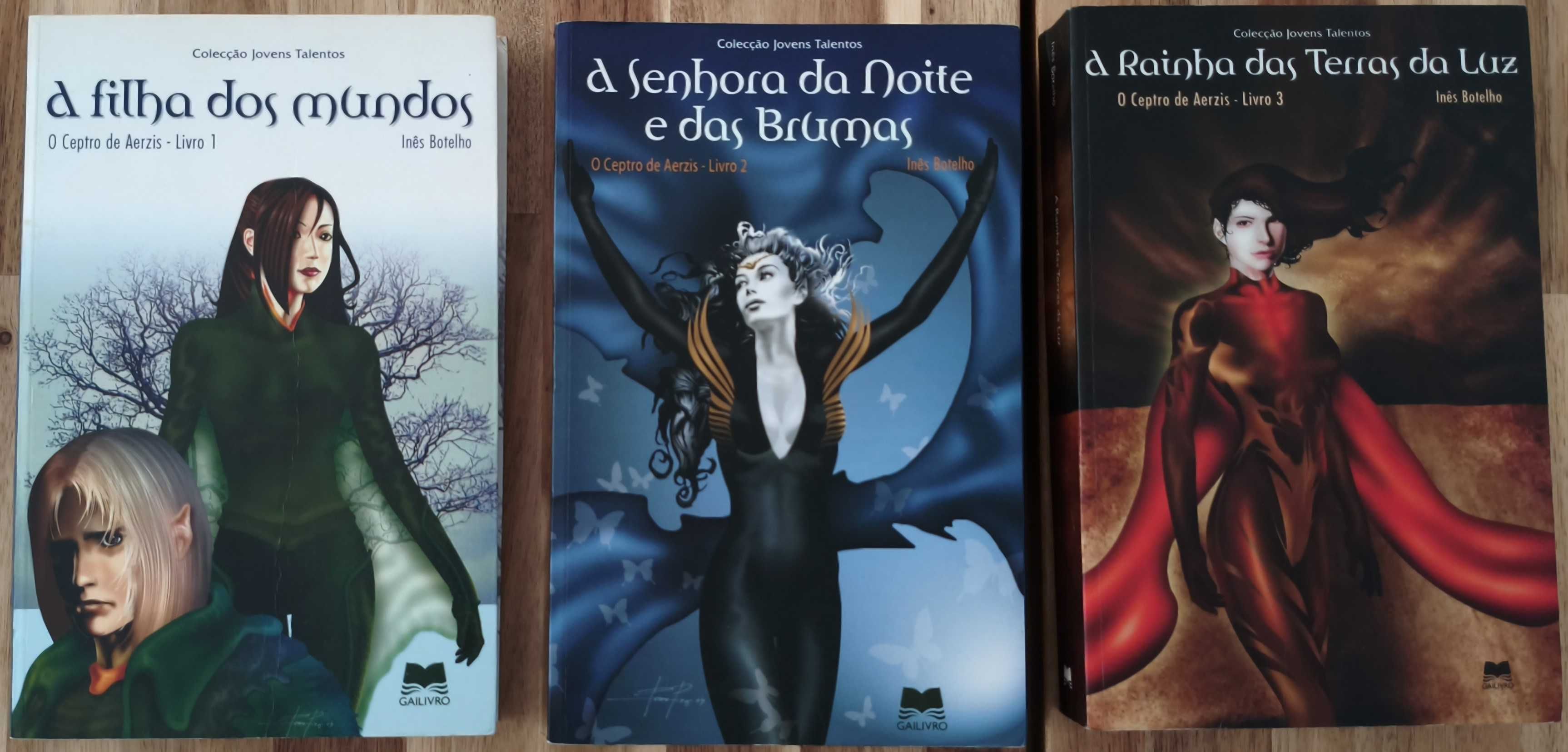 Triologia "O Ceptro de Aerzis" de Inês Botelho