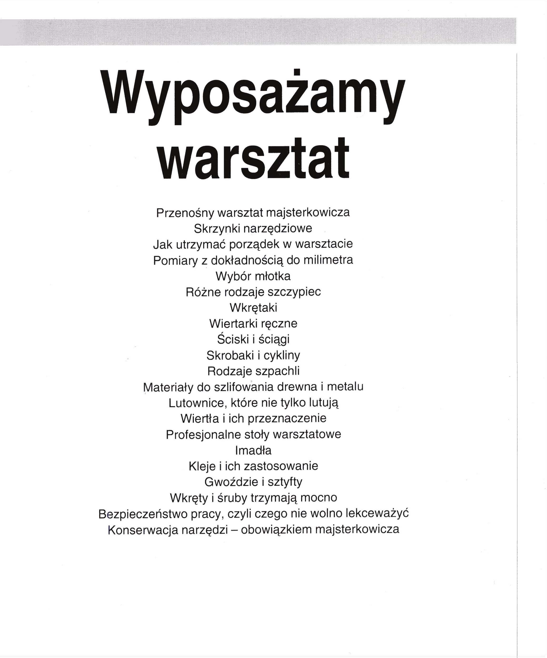 Zrób to sam - Nowoczesny poradnik majsterkowicza