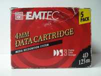 Taśma EMTEC-BASF 125M/DDS3 – 12/24GB DAT/DDS Data Cartridge