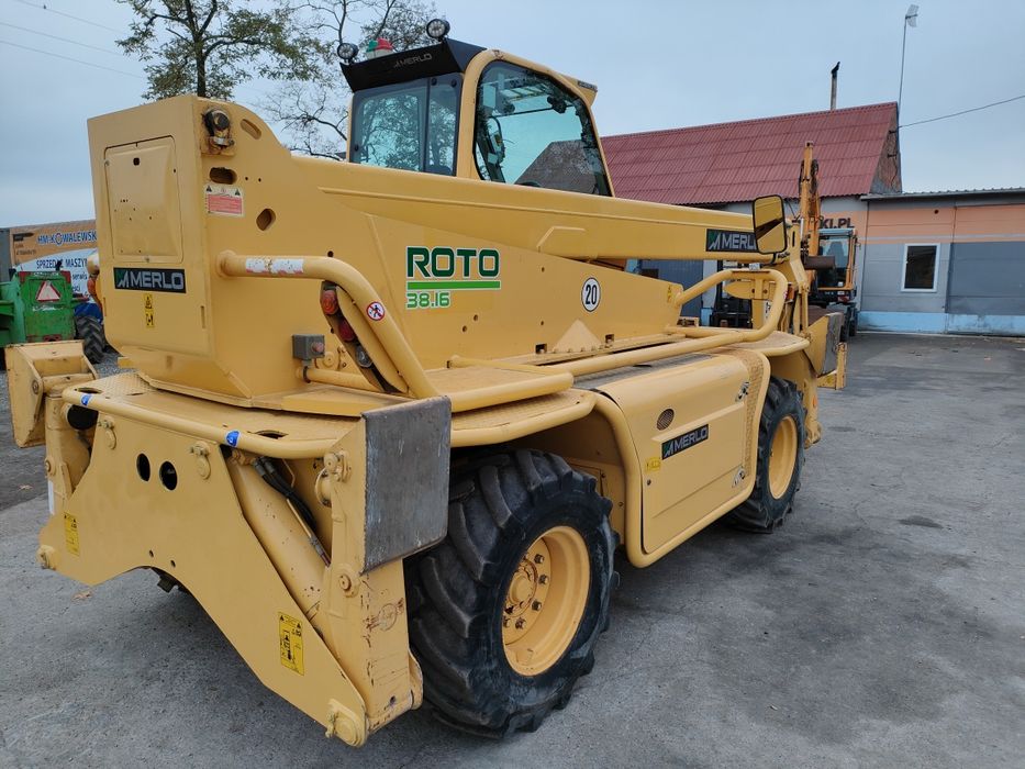 Ładowarka teleskopowa Merlo Roto 38.16 -2012r.-5678mth -gotowa do prac