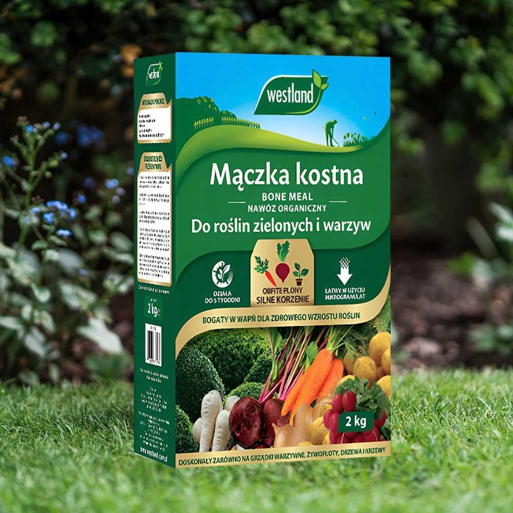 MĄCZKA KOSTNA Nawóz Jesienny do Warzyw, Roślin, Wiosenny  2KG