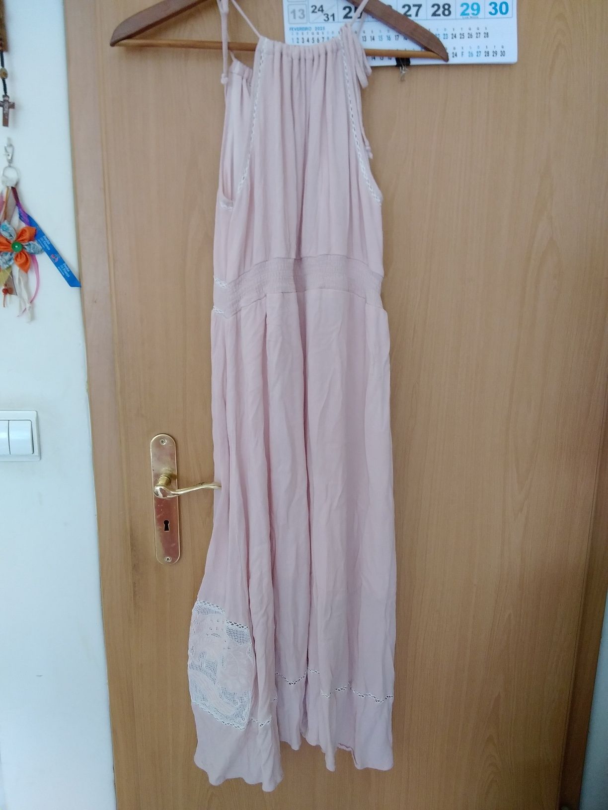 Vestido ANANY rosa tam. S