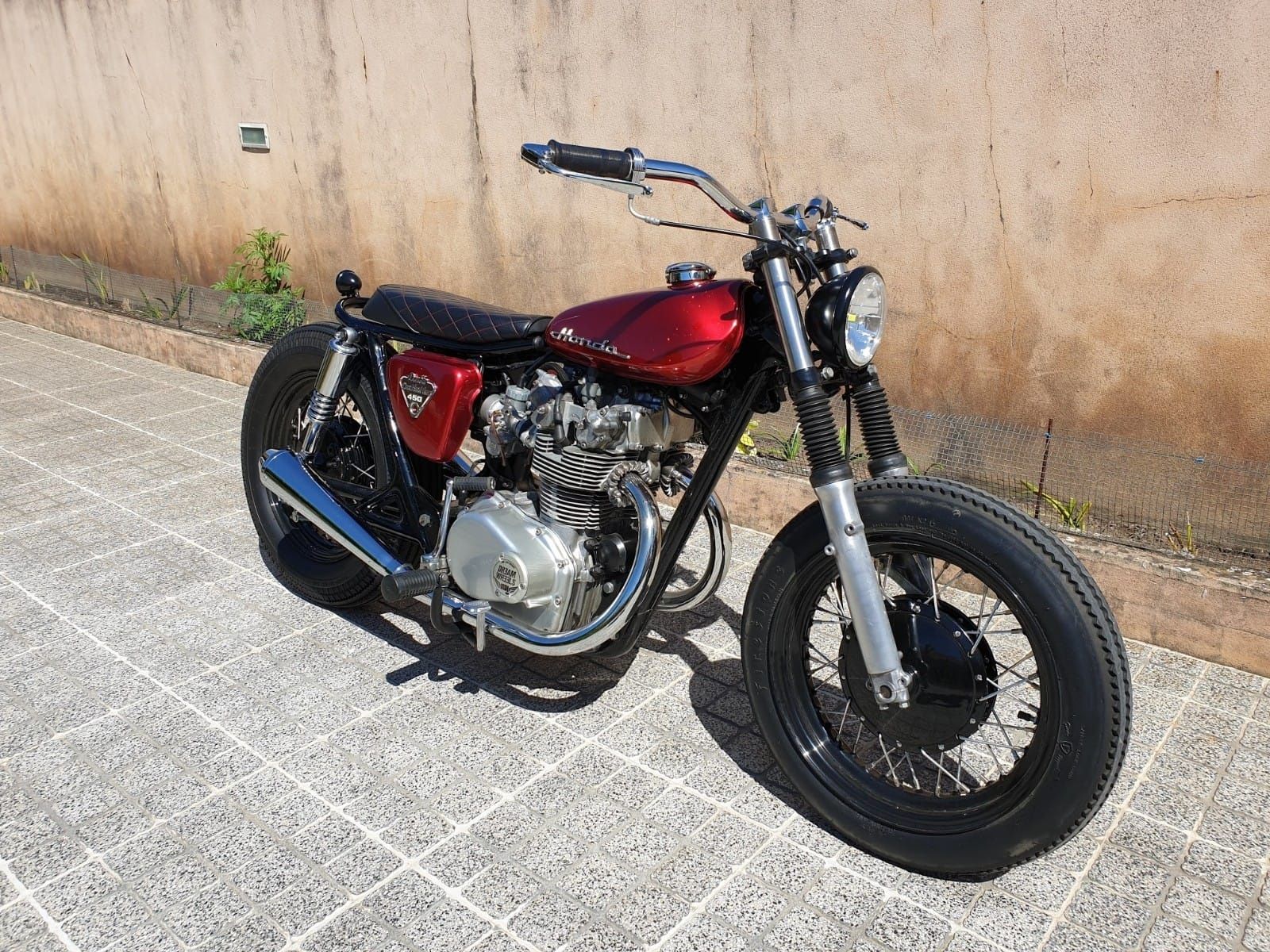 Peças mota café racer