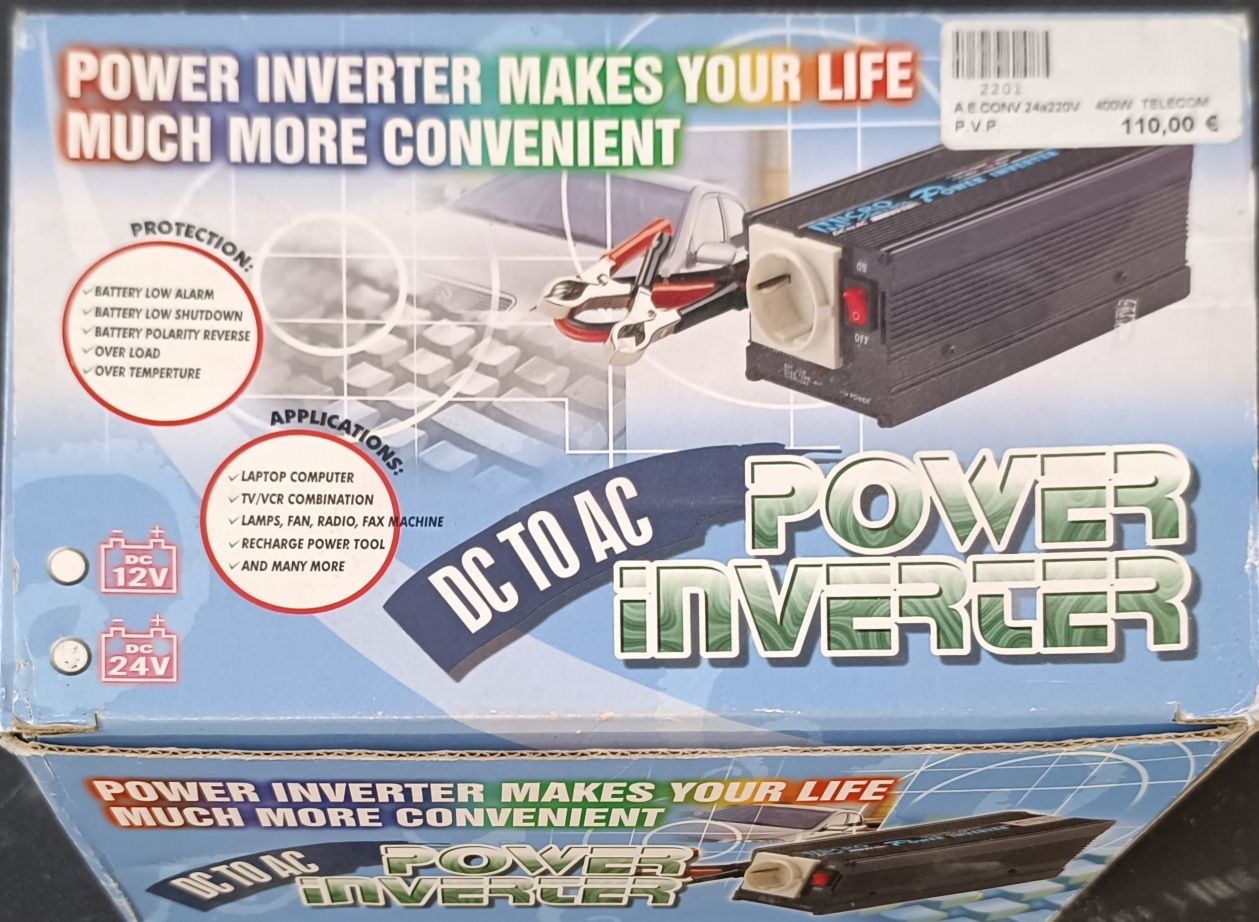 Inversor de corrente DC para AC Telecom