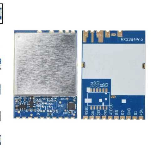Модуль відеоприймач RX3364Pro з RSSI VRX 3.3G 64канали