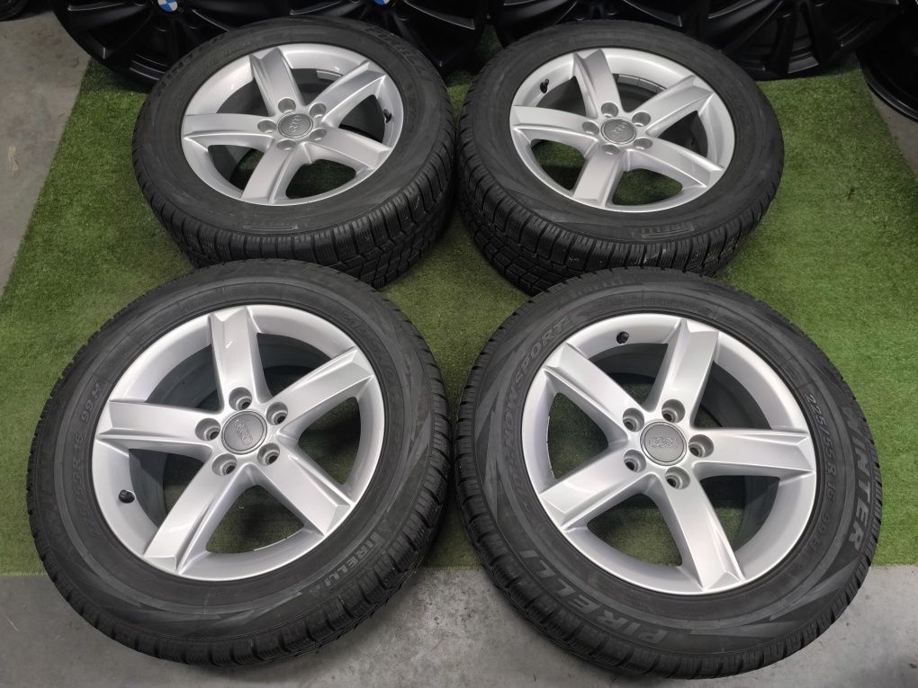 Koła 16" 5x112 et46 opony 225/55/16 Audi a4 b8 a4 b7 a4 b6 a6 c